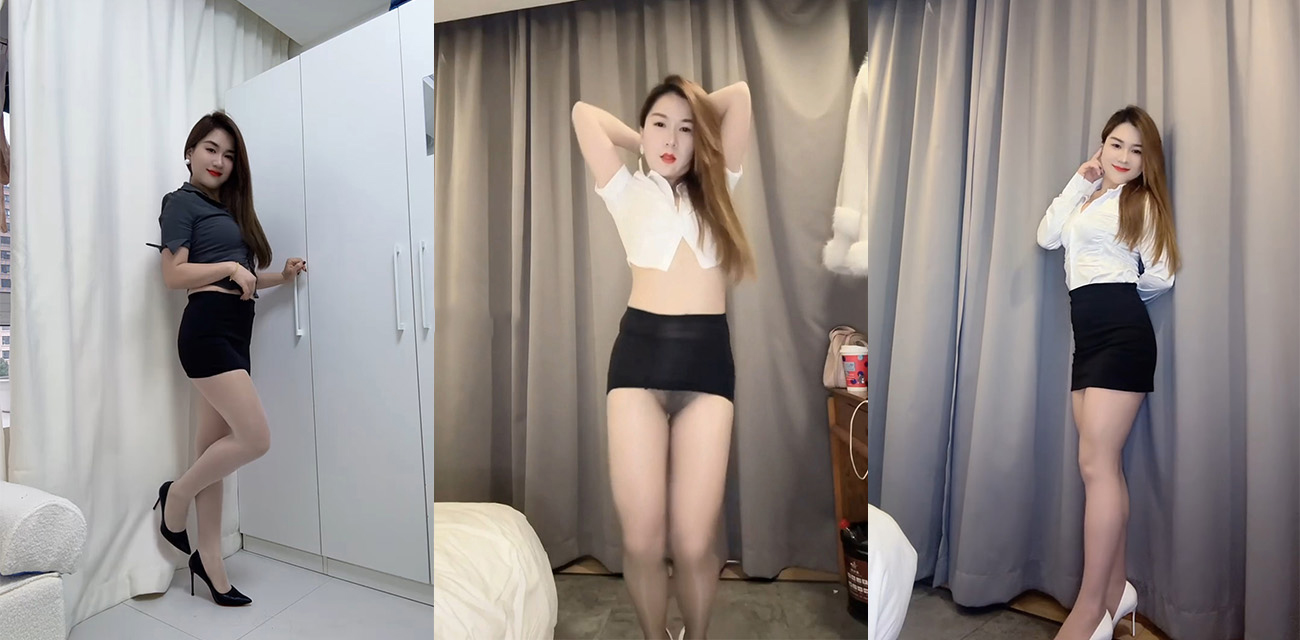 快手网红 小啊婷 付费定制舞蹈泄漏 极品人妻沦为下贱母狗 透明黑丝露出淫荡小穴 - 51吃瓜网-51吃瓜网