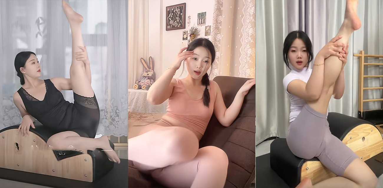 抖音瑜伽形体私教老师 小巧玲珑 定制自慰视频 黑丝开裆展示粉穴 多款情趣造型玩跳蛋 - 51吃瓜网-51吃瓜网