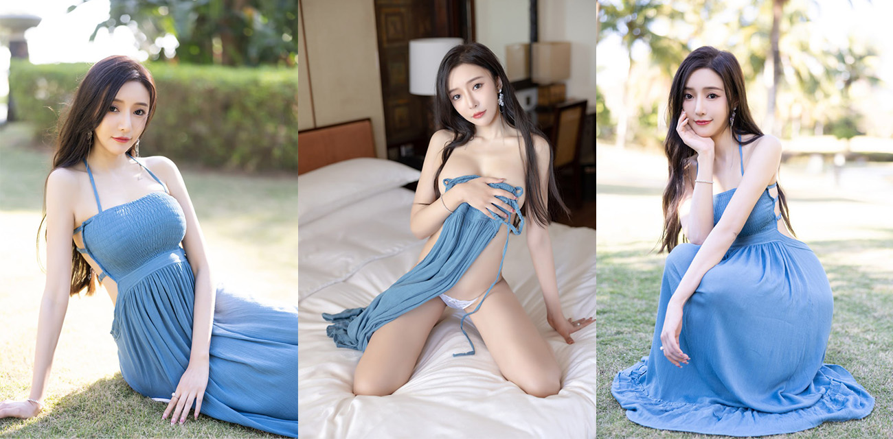 顶级嫩模 王馨瑶 最新大尺度写真私拍 天蓝色连衣裙清纯靓丽 极品白嫩大长腿让人流连忘返 - 51吃瓜网-51吃瓜网