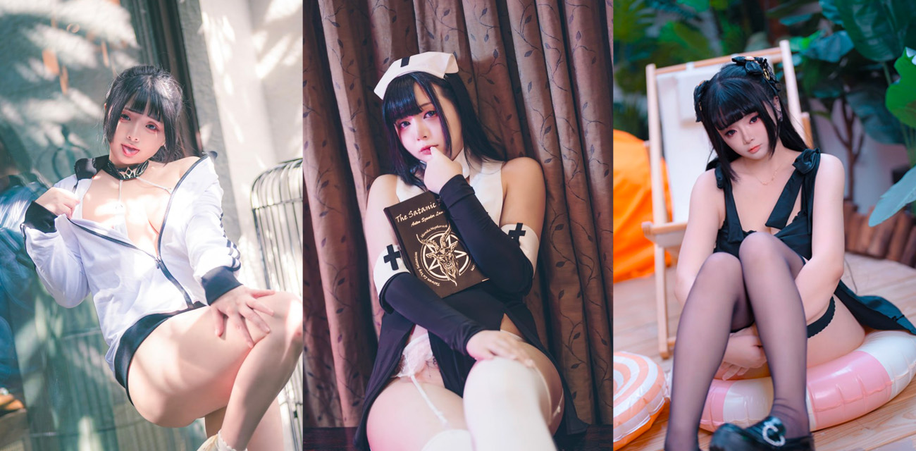 台湾二次元Coser 落落Raku 最新写真私拍合集 黑丝震动棒自慰 户外大胆露出挑逗 极致的诱惑！ - 51吃瓜网-51吃瓜网