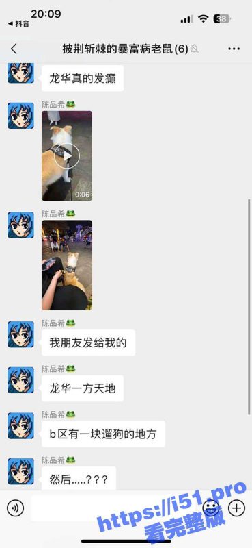 炸裂事件 深圳华龙一方天地 一男子用牵引绳遛两个男人逛街 把狗都看懵了 这是在学谁呢-51吃瓜网